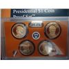 Image 1 : 2011 US PRESIDENTIAL DOLLAR PROOF SET WITH BOX