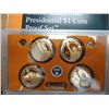 Image 2 : 2011 US PRESIDENTIAL DOLLAR PROOF SET WITH BOX