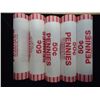 Image 1 : 5 ROLLS OF 2009-D LINCOLN BIRTH & EARLY CHILDHOOD