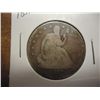 Image 1 : 1857 SEATED LIBERTY HALF DOLLAR