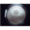 Image 2 : 2010-P BOYSCOUTS OF AMERICA SILVER DOLLAR UNC
