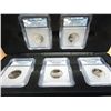 Image 1 : 2006-S ALL 5 US 50 STATE QUARTERS ICG PR70 DCAMS
