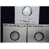 Image 1 : 1917,35 & 41 GREAT BRITAIN SILVER 3 PENCE