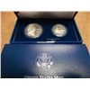 Image 1 : 1993-S US BILL OF RIGHTS 2 COIN PF SET BOTH SILVER