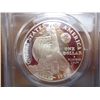 Image 2 : 1992-P COLUMBUS SILVER DOLLAR PCGS PR69 DCAM