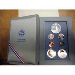 1986 US PRESTIGE PROOF SET STATUE OF LIBERTY