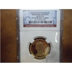 2010-S LINCOLN  DOLLAR NGC PF69 ULTRA CAMEO