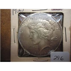 1925 PEACE SILVER DOLLAR