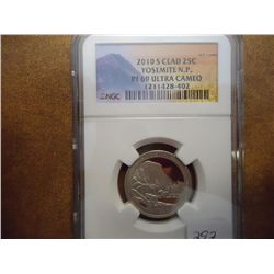 2010-S YOSEMITE NP QUARTER NGC PF69 ULTRA CAMEO