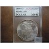 Image 1 : 1899-O MORGAN SILVER DOLLAR ACG MS65