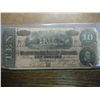 Image 1 : 1864 $10 CONFEDERATE STATES OF AMERICA NOTE