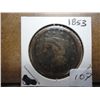 Image 1 : 1853 US LARGE CENT
