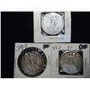 Image 1 : 1936-S,39-S & 45-D WALKING LIBERTY HALF DOLLARS
