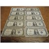 Image 1 : 10 ASSORTED 1935 $1 SILVER CERTIFICATES