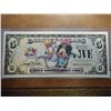 Image 1 : 2009 $5 DISNEY DOLLARS CRISP UNC