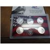 Image 1 : 2006 US 50 STATE QUARTERS SILVER PROOF SET WITH BX