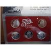 Image 2 : 2006 US 50 STATE QUARTERS SILVER PROOF SET WITH BX