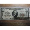 Image 1 : 1929 TYPE I $10 NATIONAL CURRENCY NATIONAL BANK OF