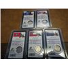 Image 2 : SET OF 5-2002 US STATE QUARTERS UNC (AS SHOWN)