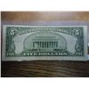 Image 2 : ERROR 1953-B $5 SILVER CERTIFICATE WITH MISCUT