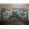 Image 1 : 1899 LARGE SIZE $1 SILVER CERTIFICATE BLACK EAGLE