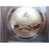 Image 2 : 1995-P OLYMPICS CYCLING SILVER DOLLAR PCGS PR67