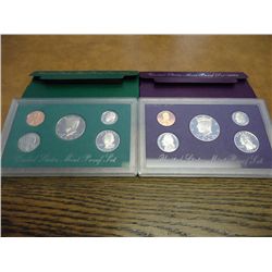 1992 & 1994 US PROOF SETS (WITH BOXES)