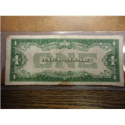 1928 $1 SILVER CERTIFICATE FUNNY BACK