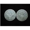 Image 2 : 1907-D & 1912-S BARBER HALF DOLLARS
