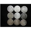 Image 1 : 9 ASSORTED 1870'S SEATED LIBERTY DIMES