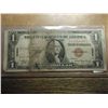 Image 1 : 1935-A $1 SILVER CERTIFICATE HAWAIIAN OVERPRINT