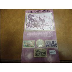 THE 49'S SET CONTAINS: CAPSULE OF SILVER GRANULES