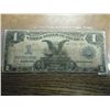 Image 1 : 1899 LARGE SIZE $1 SILVER CERTIFICATE BLACK EAGLE