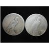 Image 2 : 1922-S & 1923-S PEACE SILVER DOLLARS