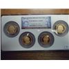 Image 1 : 2007-S PROOF PRESIDENTIAL DOLLAR SET NGC PF69