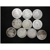 Image 1 : 10 ASSORTED 1890'S SEATED LIBERTY DIME