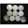 Image 1 : 10 ASSORTED 1890'S SEATED LIBERTY DIME