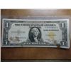 Image 1 : 1935-A $1 SILVER CERTIFICATE NORTH AFRICA YELLOW