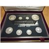 Image 1 : 1983 BAHRAIN COMMEMORATIVE STERLING SILVER 8 COIN