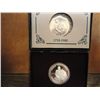 Image 1 : 1982 D & S WASHINGTON COMMEM. HALVES UNC & PROOF