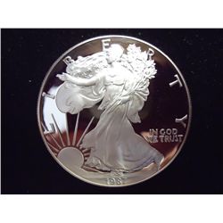 1987-S PROOF AMERICAN SILVER EAGLE