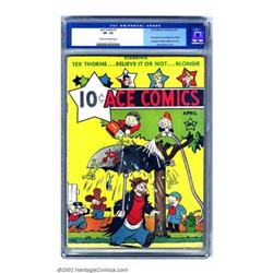 Ace Comics #1 (David McKay Publications, 1937) CGC VF- 7.5 Cream to off-white pages. Here is a bo...