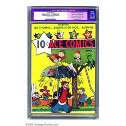 Ace Comics #1 Mile High pedigree (David McKay Publications, 1937) CGC Apparent VF- 7.5 Slight (A)...