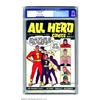 Image 1 : All Hero Comics #1 (Fawcett, 1943) CGC VF+ 8.5 Off-white to white pages. It's a bit far-fetched t...
