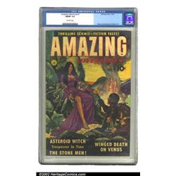 Amazing Adventures #1 (Ziff-Davis, 1950) CGC FN/VF 7.0 Off-white pages. This truly remarkable com...