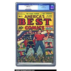 America's Best Comics #2 Rockford pedigree (Nedor Publications, 1942) CGC FN/VF 7.0 Cream to off-...