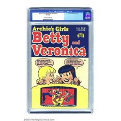 Archie's Girls, Betty and Veronica #1 (Archie, 1950) CGC FN 6.0 Cream to off-white pages. Betty a...