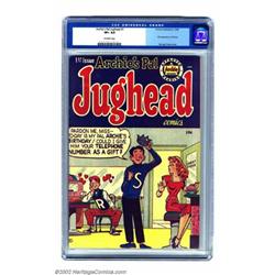 Archie's Pal Jughead #1 (Archie, 1949) CGC VF+ 8.5 Off-white pages. It took eight years from Jugg...