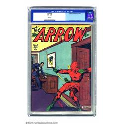 Arrow #1 (Centaur, 1940) CGC VG 4.0 White pages. Comics from Centaur Publications are in demand b...