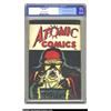 Image 1 : Atomic Comics #1 (Green Publishing Co., 1946) CGC VF- 7.5 Cream to off-white pages. This classic...